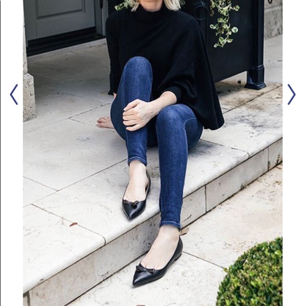 Sarah Flint Natalie Flats in Black Size US 7/37. *Never Worn*